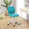 Kids Ergonomic Study Desk Chair with Adjustable Height and PU Rolling Casters